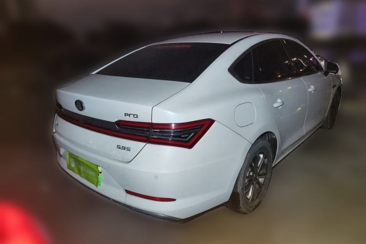 Used BYD Qin Pro New Energy 2019 DM Super Edition 1.5TI Automatic Smart Connect X-Trail Model China VI Standard Rear Right 45 Deg
