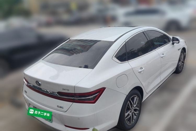 Used BYD Qin Pro New Energy 2019 DM Super Edition 1.5TI Automatic Smart Connect Speedy Model China VI Standard Rear Right 45 Deg
