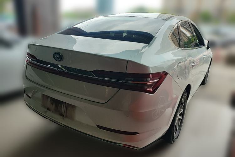 Used BYD Qin Pro New Energy 2019 DM Super Edition 1.5TI Automatic Smart Connect X-Trail Model China VI Standard Rear Right 45 Deg