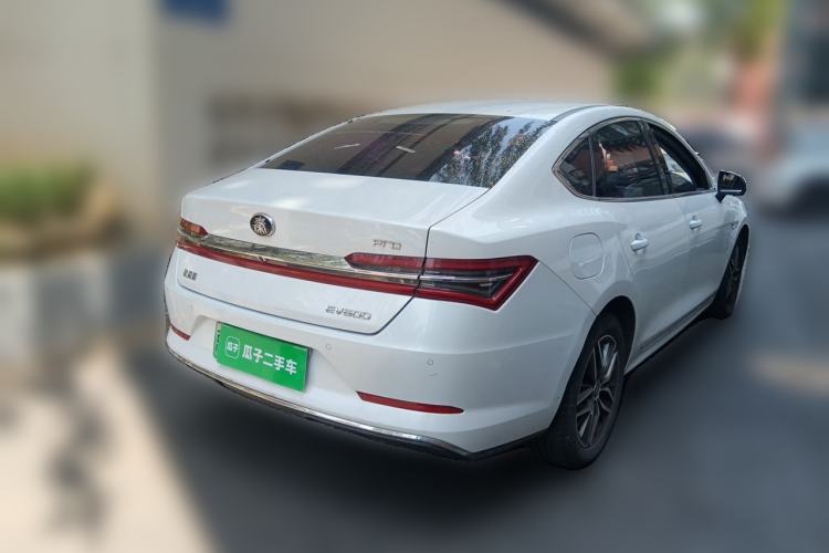 Used BYD Qin Pro New Energy 2019 EV Super Edition High-Power Long-Range Smart-Connected Cutting-Edge Model Rear Right 45 Deg