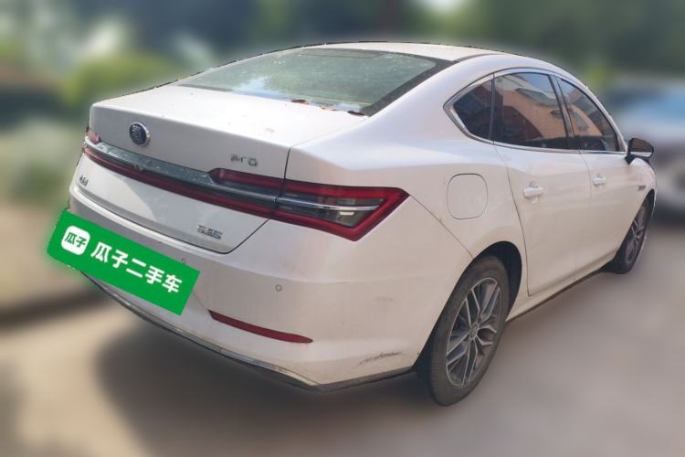Used BYD Qin Pro New Energy 2019 DM Super Edition 1.5TI Automatic Smart Connect Speedy Model China VI Standard Rear Right 45 Deg