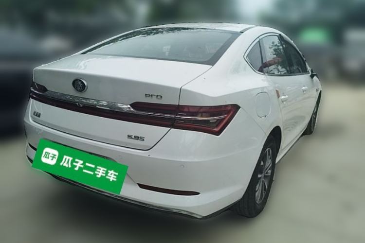Used BYD Qin Pro New Energy 2019 DM Super Edition 1.5TI Automatic Smart Connect Prestige Model China VI Standard Rear Right 45 Deg