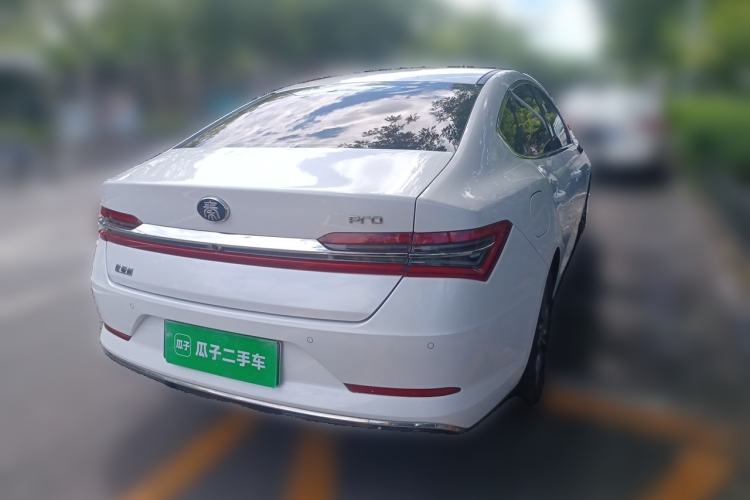 Used BYD Qin Pro New Energy 2019 EV Super Edition High-Power Long-Range Smart-Connected Leading Model Rear Right 45 Deg
