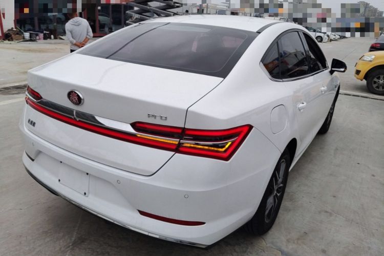 Used BYD Qin Pro New Energy 2019 EV Super Edition Standard Version Smart Connect Leading Style Rear Right 45 Deg