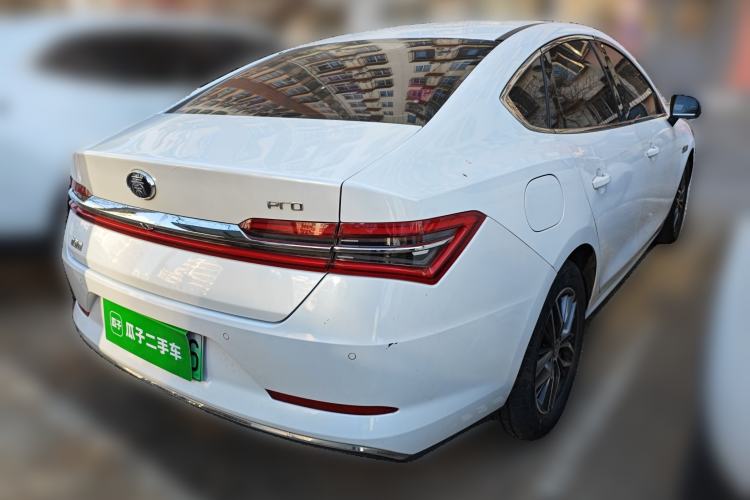Used BYD Qin Pro New Energy 2019 EV Super Edition High-Power Long-Range Smart-Connected Cutting-Edge Model Rear Right 45 Deg