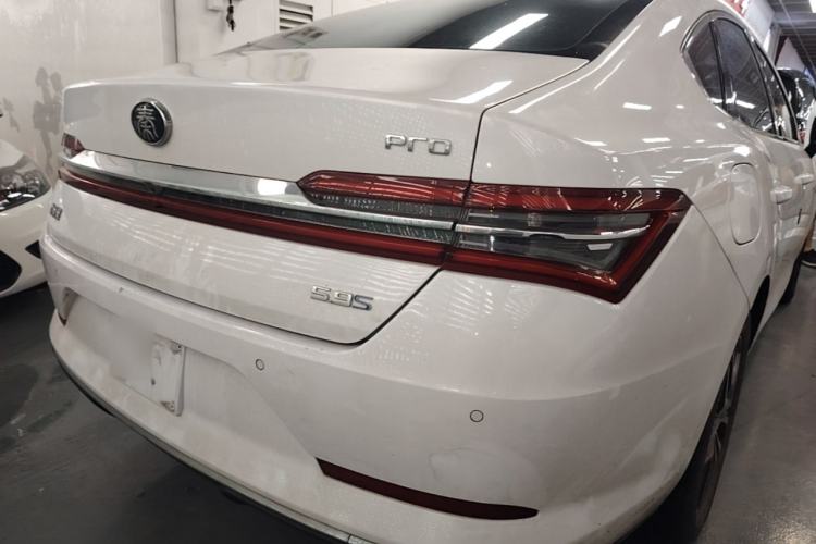Used BYD Qin Pro New Energy 2019 DM Super Edition 1.5TI Automatic Smart Connect Enjoyment Model China VI Standard Rear Right 45 Deg