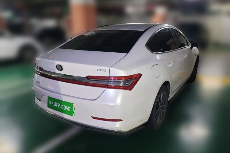Used BYD Qin Pro New Energy 2019 EV Super Edition Standard Version Smart Connect Leading Style Rear Right 45 Deg