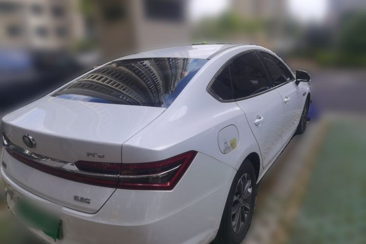 Used BYD Qin Pro New Energy 2019 DM Super Edition 1.5TI Automatic Smart Connect X-Trail Model China VI Standard Rear Right 45 Deg