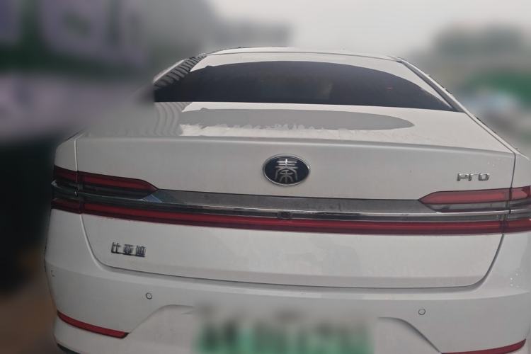 Used BYD Qin Pro New Energy 2019 EV Super Edition Standard Version Smart Connect Leading Style Rear