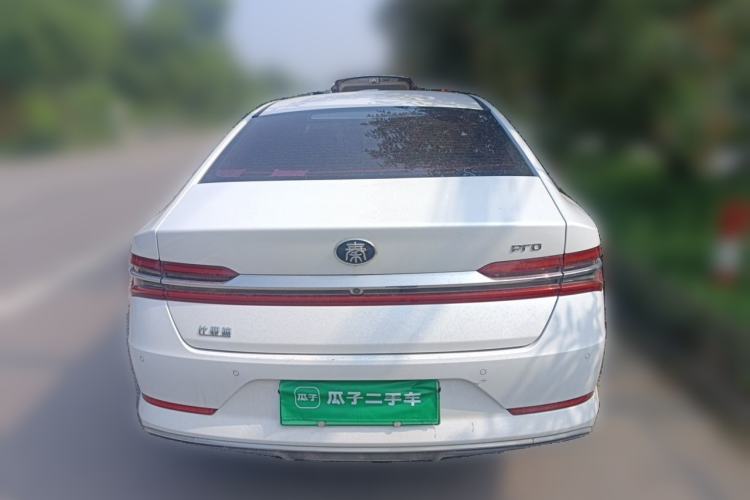 Used BYD Qin Pro New Energy 2019 EV Super Edition High-Power Smart Connect Luxurious Model Rear