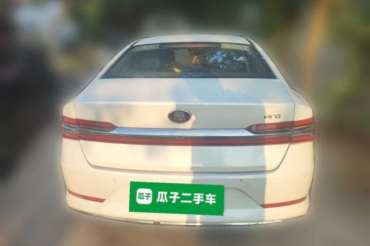 Used BYD Qin Pro New Energy 2019 EV Super Edition High-Power Smart Connect Luxurious Model Rear