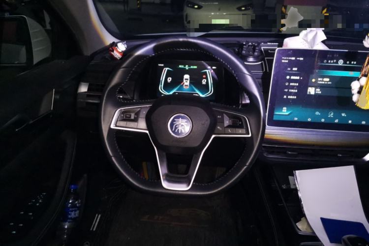 Used BYD Qin Pro New Energy 2019 EV Super Edition High-Power Long-Range Smart-Connected Cutting-Edge Model Steering Wheel