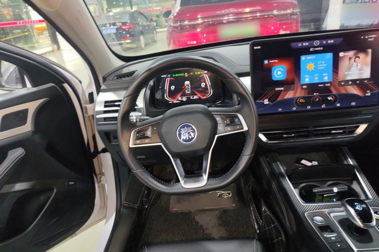 Used BYD Qin Pro New Energy 2019 DM Super Edition 1.5TI Automatic Smart Connect X-Trail Model China VI Standard Steering Wheel