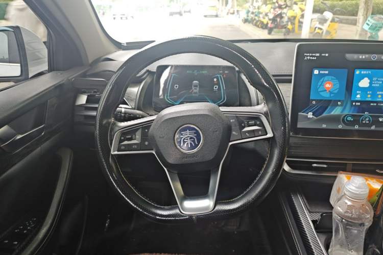 Used BYD Qin Pro New Energy 2019 EV Super Edition High-Power Long-Range Smart-Connected Cutting-Edge Model Steering Wheel