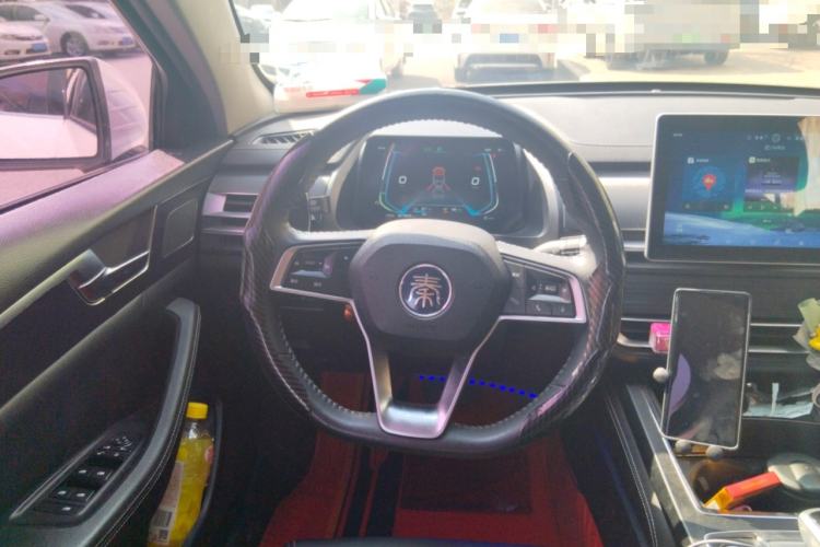 Used BYD Qin Pro New Energy 2019 DM Super Edition 1.5TI Automatic Smart Connect X-Trail Model China V Standard Steering Wheel