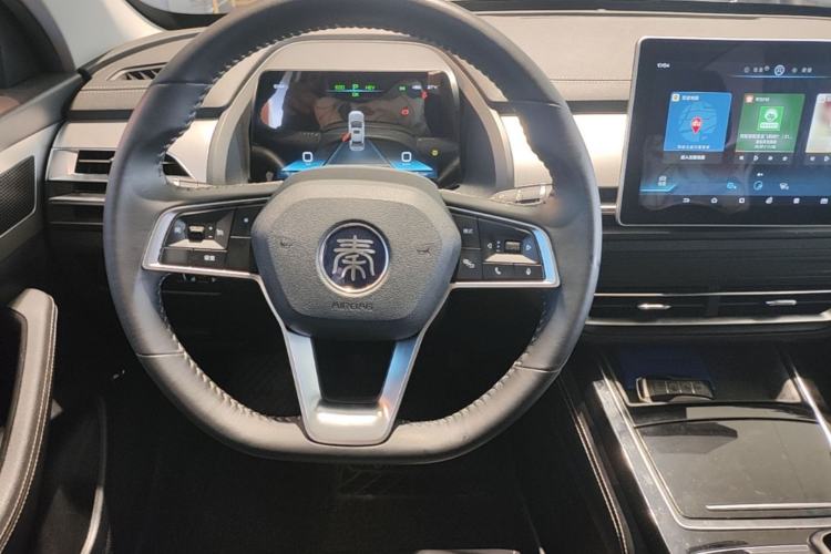 Used BYD Qin Pro New Energy 2019 DM Super Edition 1.5TI Automatic Smart Connect X-Trail Model China VI Standard Steering Wheel