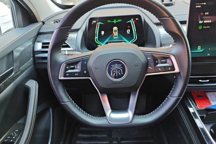 Used BYD Qin Pro New Energy 2019 EV Super Edition High-Power Long-Range Smart-Connected Cutting-Edge Model Steering Wheel