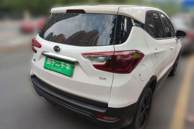 Used BYD S2 2019 YUE Comfort Model Rear Right 45 Deg