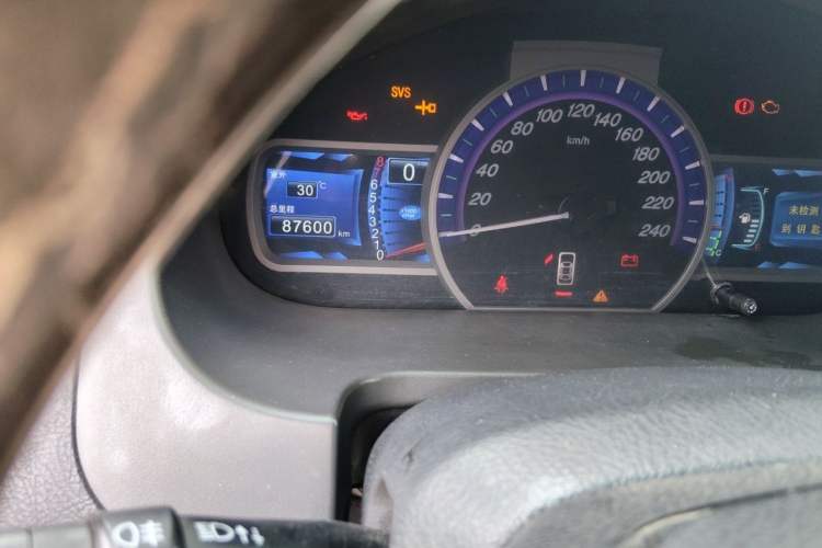 Used BYD S6 2012 2.0L Manual Luxury Version Odometer Close Up