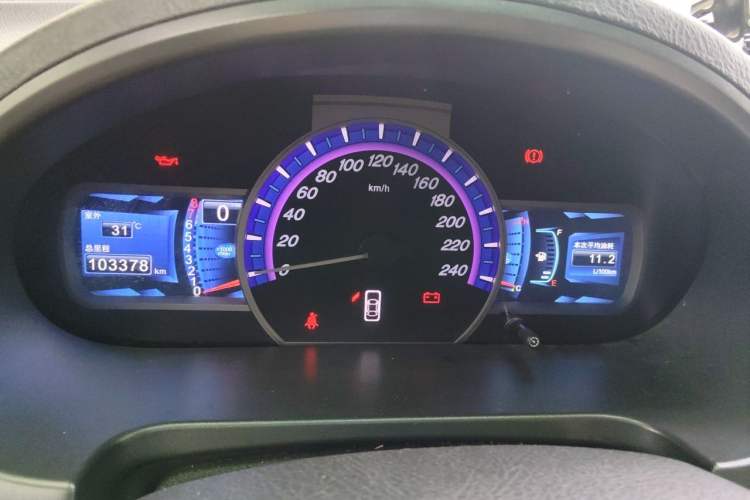 Used BYD S6 2013 Jingyue Edition 2.0L Manual Luxury Model 5 Seats Instrument Cluster