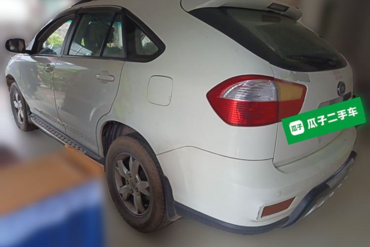 Used BYD S6 2013 Platinum Edition 2.0L Manual Luxury Model Rear Left 45 Deg