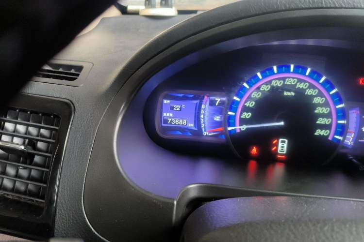 Used BYD S6 2014 1.5TI Manual Luxury 5-Seater Odometer Close Up