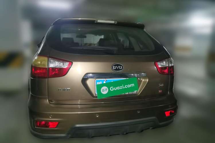Used BYD S6 2014 1.5TI Manual Luxury 5-Seater Rear