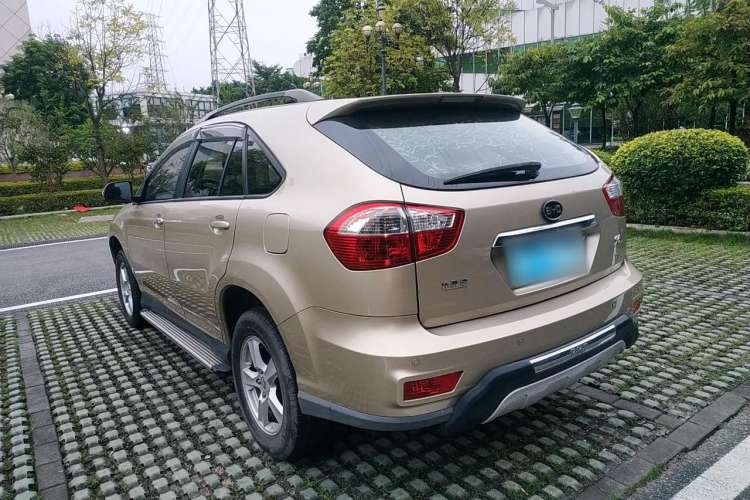 Used BYD S6 2014 1.5TI Manual Luxury 5-Seater Rear Left 45 Deg