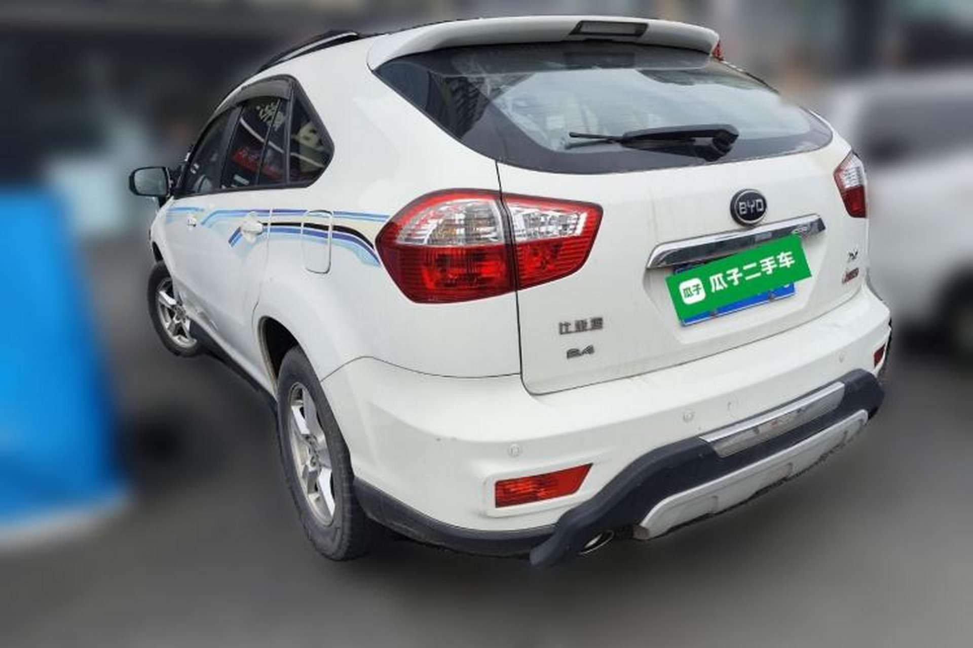 Used BYD S6 2014 2.4L Automatic Prestige 5-Seater Rear Left 45 Deg