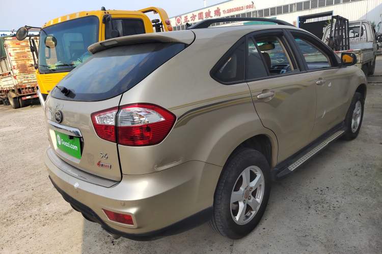 Used BYD S6 2014 2.4L Automatic Prestige 5-Seater Rear Right 45 Deg