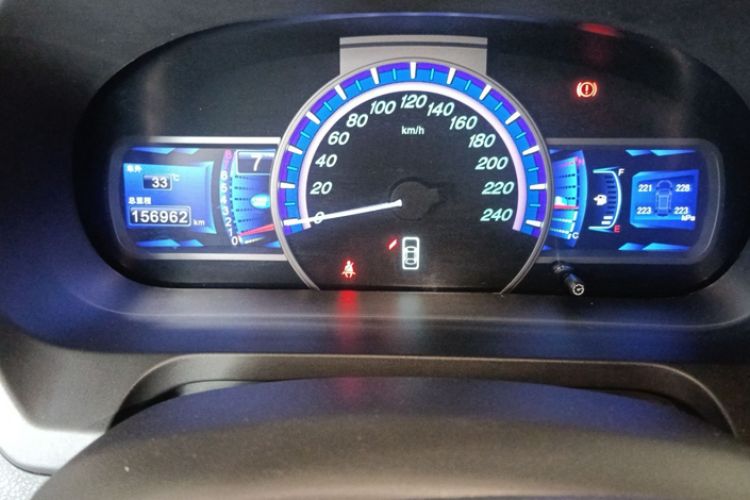 Used BYD S7 2017 1.5T Manual Luxury Model Odometer Close Up