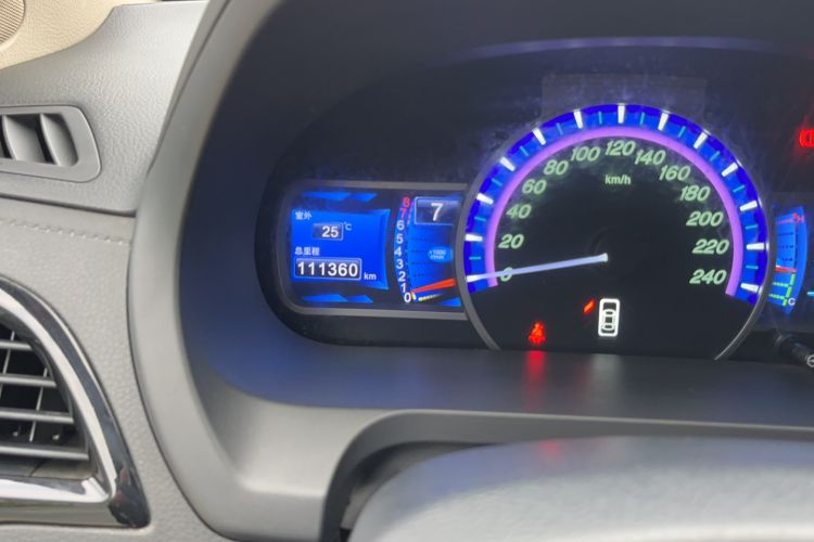 Used BYD S7 2015 1.5T Manual Luxury Model Odometer Close Up