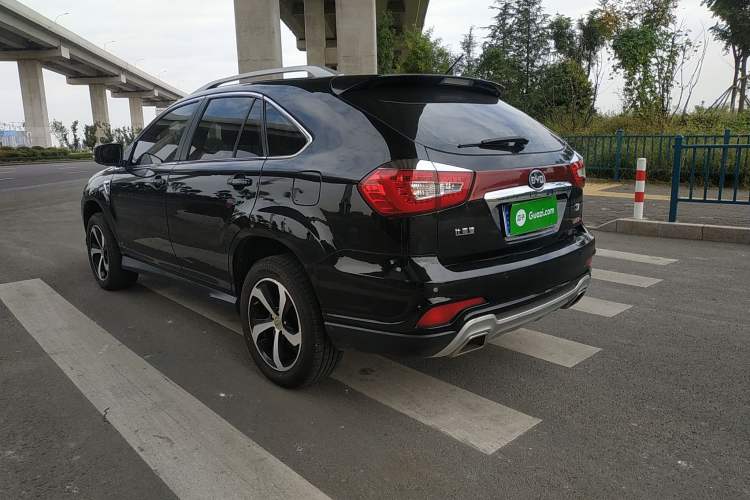 Used BYD S7 2015 2.0T Automatic Prestige Model Rear Left 45 Deg