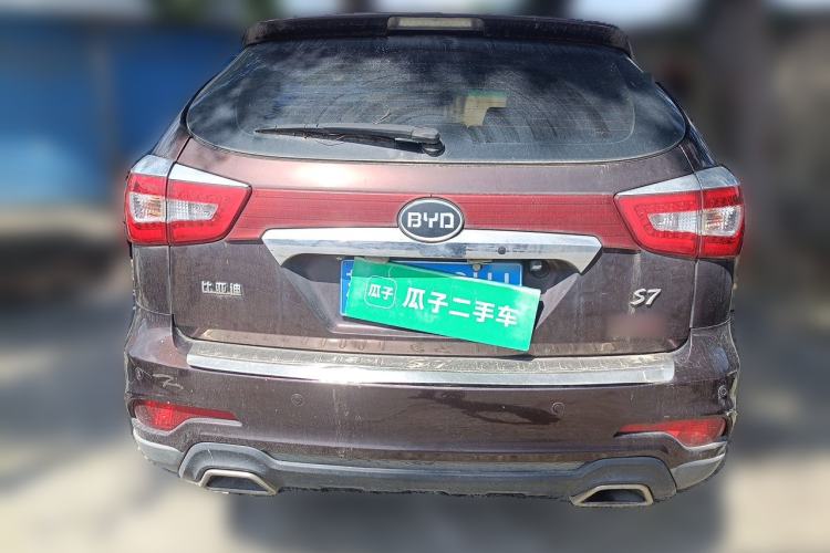 Used BYD S7 2015 2.0T Automatic Prestige Model Rear