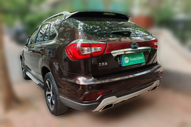 Used BYD S7 2015 2.0T Upgraded Automatic Flagship Version Rear Left 45 Deg