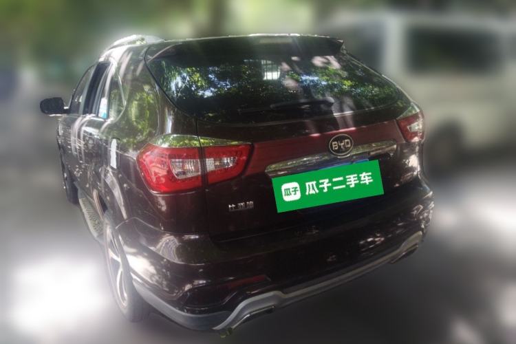 Used BYD S7 2015 2.0T Automatic Prestige Model Rear Left 45 Deg