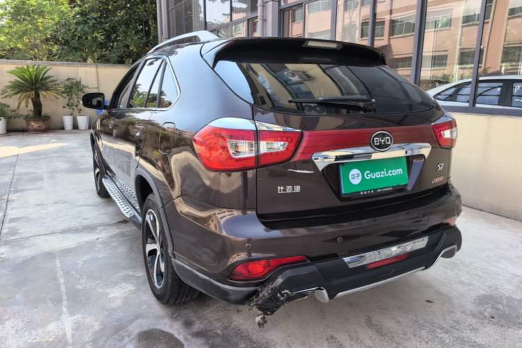 Used BYD S7 2015 2.0T Automatic Prestige Model Rear Left 45 Deg