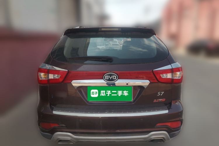 Used BYD S7 2015 2.0T Automatic Prestige Model Rear