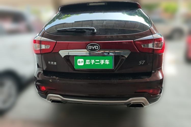 Used BYD S7 2015 2.0T Automatic Prestige Model Rear
