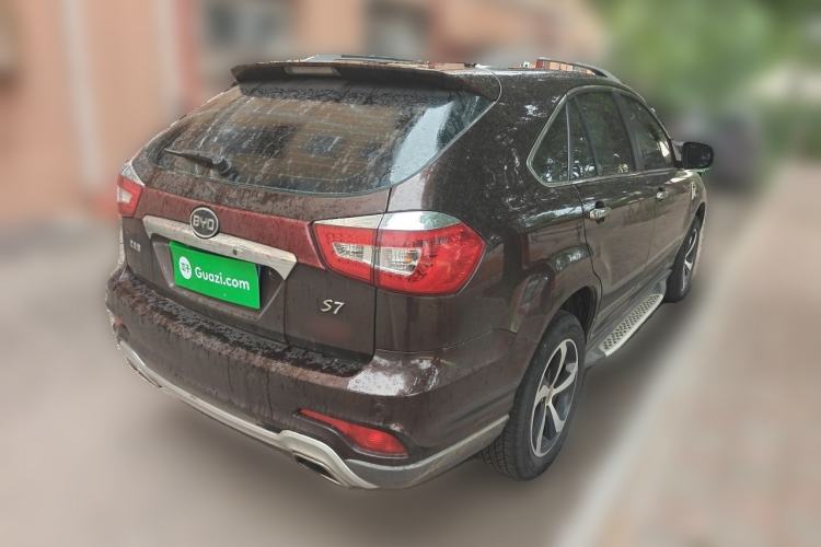 Used BYD S7 2015 2.0T Automatic Prestige Model Rear Right 45 Deg