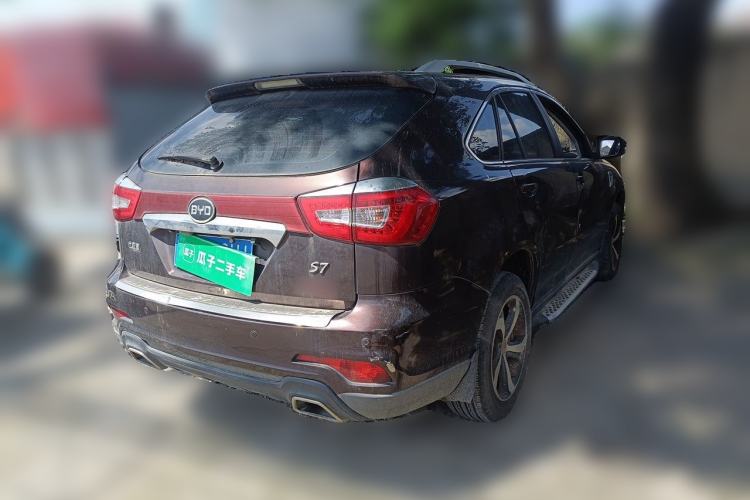 Used BYD S7 2015 2.0T Automatic Prestige Model Rear Right 45 Deg