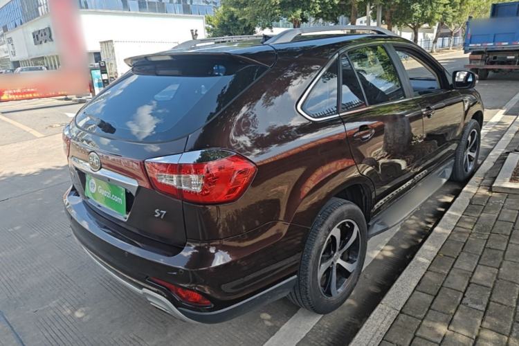 Used BYD S7 2015 2.0T Upgraded Automatic Luxury Version Rear Right 45 Deg