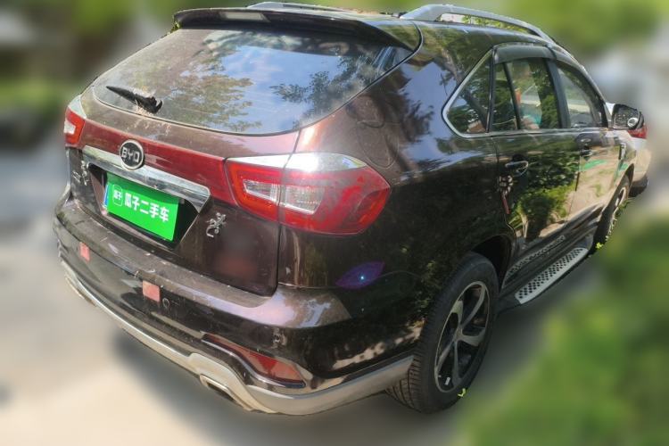 Used BYD S7 2015 2.0T Automatic Prestige Model Rear Right 45 Deg