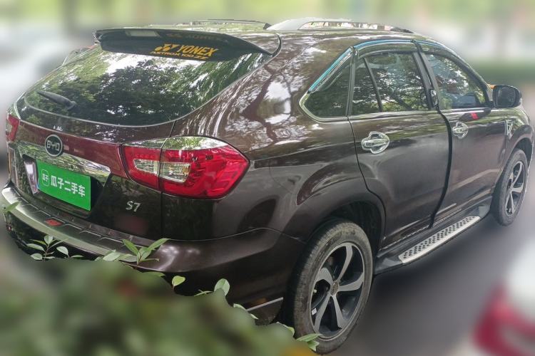 Used BYD S7 2015 2.0T Upgraded Automatic Luxury Version Rear Right 45 Deg