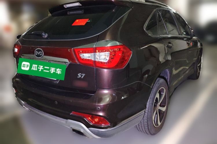 Used BYD S7 2015 2.0T Automatic Prestige Model Rear Right 45 Deg
