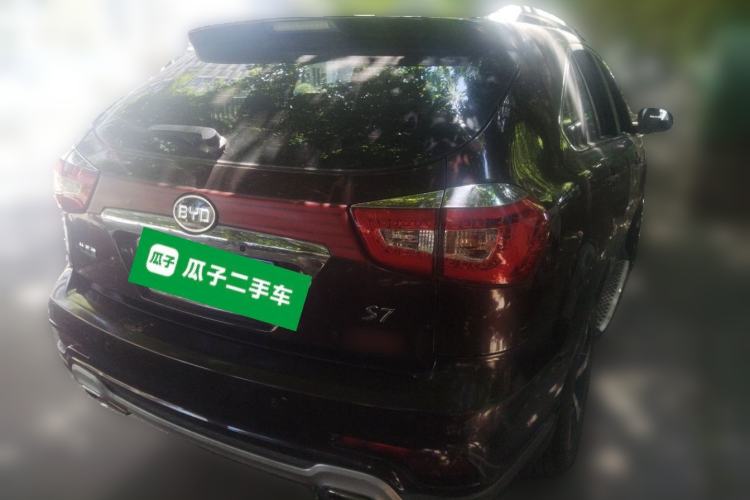 Used BYD S7 2015 2.0T Automatic Prestige Model Rear Right 45 Deg