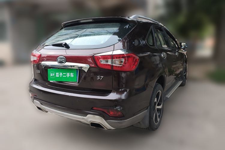 Used BYD S7 2015 2.0T Upgraded Automatic Luxury Version Rear Right 45 Deg