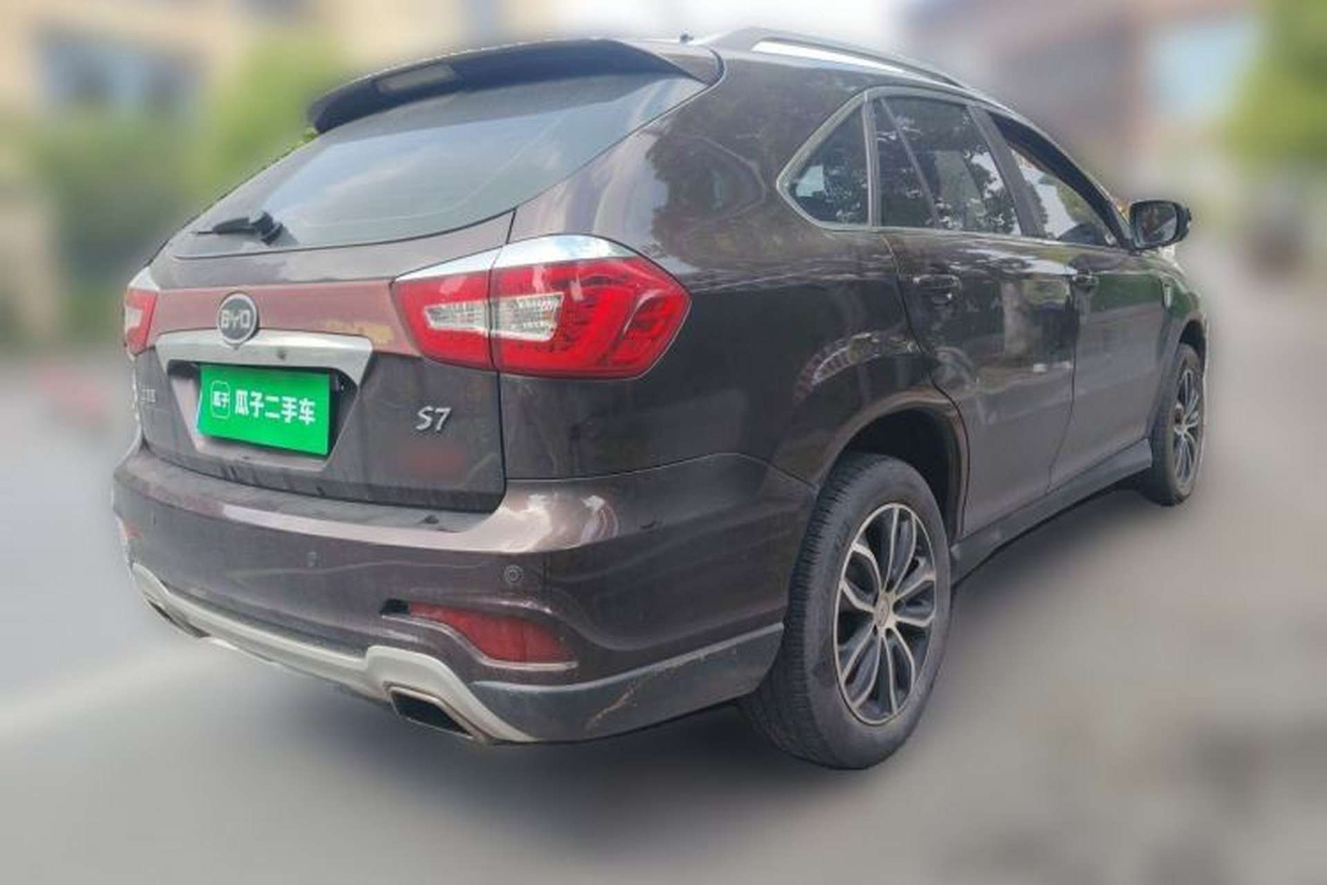 Used BYD S7 2015 2.0T Upgraded Automatic Luxury Version Rear Right 45 Deg