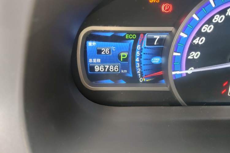 Used BYD S7 2015 2.0T Automatic Prestige Model Odometer Close Up
