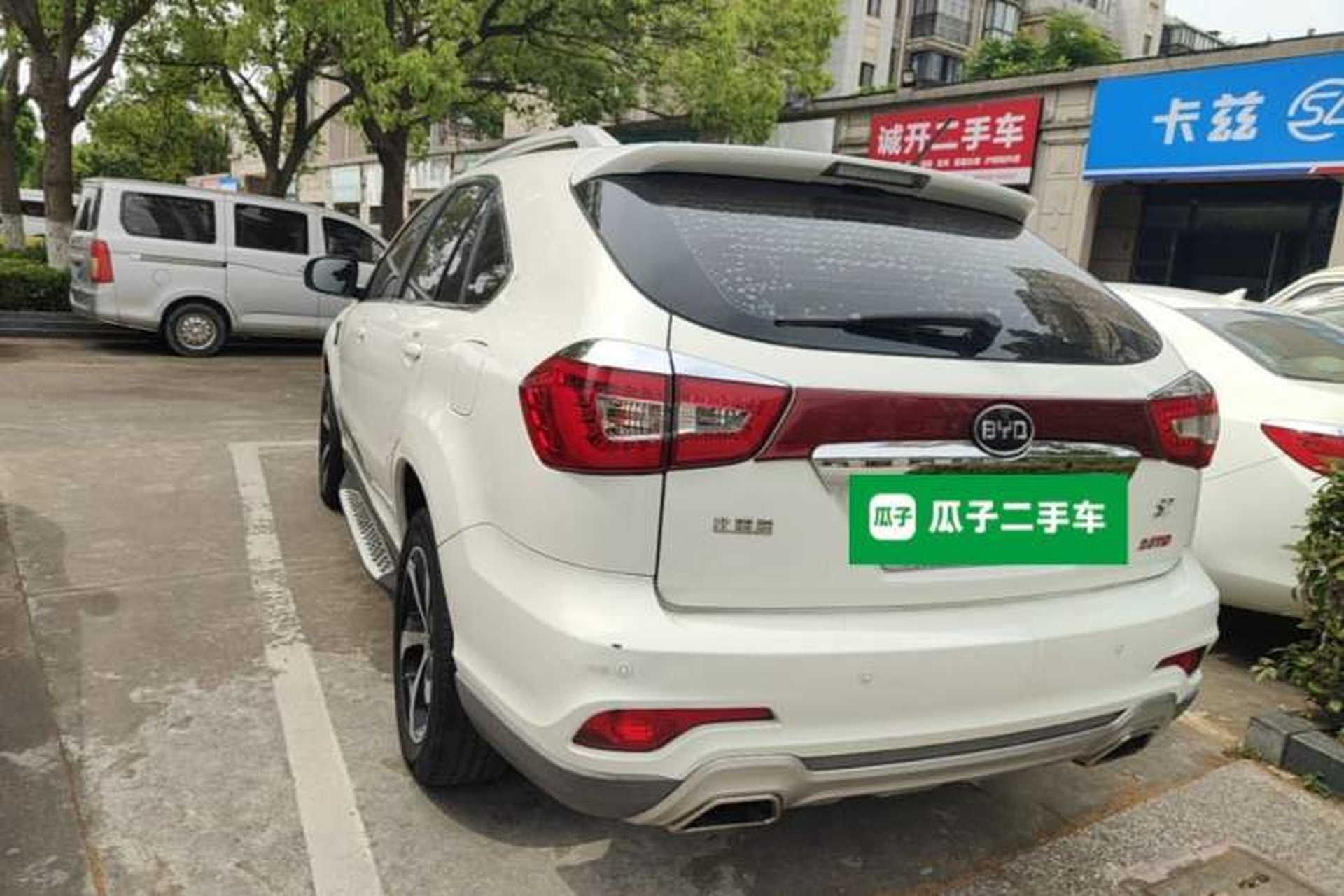 Used BYD S7 2015 2.0T Upgraded Automatic Flagship Version Rear Left 45 Deg